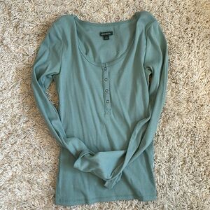 Wild Fable Everyday Tee With Snap Detail